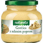 gorčica z zelenim poprom_Natureta