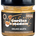 Delno mleta gorčica z gozdnim medom