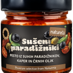 Pesto iz sušenih paradižnikov, kaper in črnih oljk